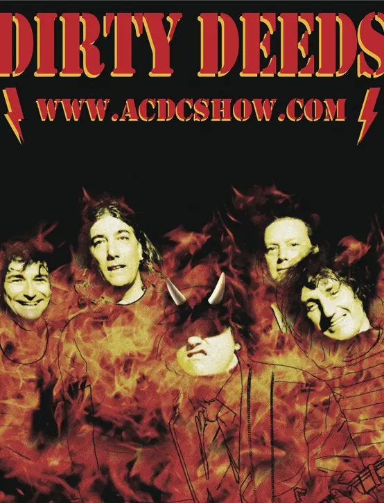 'Dirty Deeds' AC/DC Show — artist in Airlie Beach